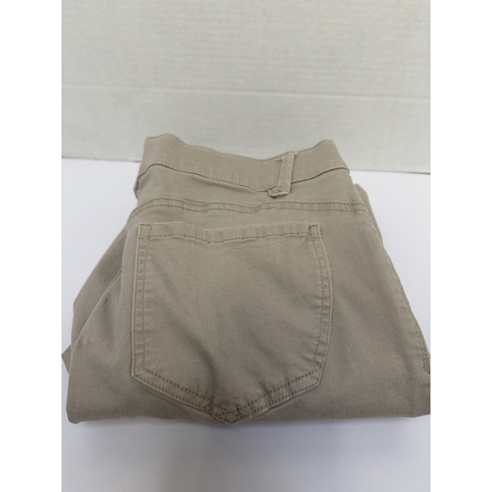 Democracy "Ab" Solution Khaki Mid-Rise Skinny Ankle Pant Size 10 Style #B198VMX2
